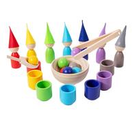 Sorting Toy Set, Educational Toys, Portable Kit Compact Storage Problem Solving Color Recognition Early Development Easy Grip,Learning Activities Fine Motor Skills for Ages Over 3