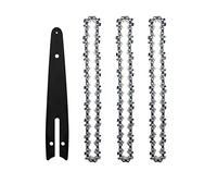 SORTZ Combo de Cadena de guía de 4/5/6 Pulgadas, Accesorio de Motosierra Universal portátil for Piezas de Herramientas de poda de árboles (Color : A, Size : 6 Inch Set A)