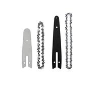 SORTZ Combo de Cadena de guía de 4/5/6 Pulgadas, Accesorio de Motosierra Universal portátil for Piezas de Herramientas de poda de árboles (Color : A, Size : 4and6inch Set A)
