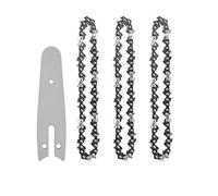 SORTZ Combo de Cadena de guía de 4/5/6 Pulgadas, Accesorio de Motosierra Universal portátil for Piezas de Herramientas de poda de árboles (Color : A, Size : 4 Inch Set A)