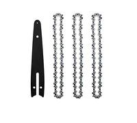 SORTZ Juego de Motosierra y Barra guía de 4/6 Pulgadas, Piezas de Motosierra eléctrica portátil, Cadena Muy Afilada Utilizada principalmente for Herramientas de tala y poda (Color : A, Size : 6INCH