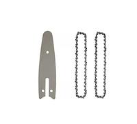 SORTZ Minicadenas de Motosierra de Acero de 4/6/8 Pulgadas, 1 Uds., Accesorios for motosierras eléctricas, Cadenas de Repuesto for Mini Motosierra eléctrica (Color : A, Size : 4 Inch SET2)