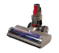 SOS - Accesorio para cepillo compatible con aspiradoras Dyson V7, V8, V10, V11, V15 - Cabezal de limpieza de accionamiento directo con LED eclérante - Suelos duros y moquetas - SOS