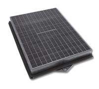 SOS Accessoire Filtro de carbono rectangular tipo 160 (DKF41) para campana extractora - 481281718527, F00187/1 Whirlpool, Scholtes, Rosieres, Baknecht,