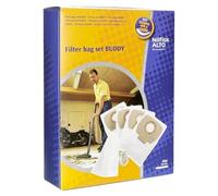 SOS Accessoire - Recambio - Caja de 4 bolsas + 1 filtro de agua Buddy (158199-34324) para aspirador 302002403 Nilfisk