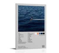 SOS by SZA - Pinturas decorativas impermeables y resistentes a las manchas, pósteres de alta definición, adecuados para múltiples escenarios en salas de estar, dormitorios y oficinas, estilo marco, 50