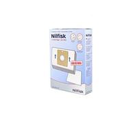 SOS - Caja de 5 bolsas con 1 filtro de corte compacto, GO/FUERZA original para aspiradora 78602600, 22422400 NILFISK