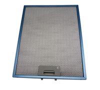 SOS - Filtro de metal antigrasa (282 x 380 mm) para campana extractora 480122102174, GF03QB AEG, ARISTON HOTPOINT, ARTHUR MARTIN ELECTROLUX, BAUK