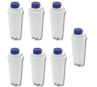 SOS - Juego de 7 filtros de agua para Delonghi DLSC002, certificado TÜV para DLSC002, SER3017 y 5513292811 ECAM, ESAM, ETAM