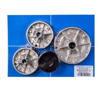 SOS - Kit de 4 quemadores para placa de cocción 482000027572, C00082831 2I Marchi, ARISTON HOTPOINT, CANNON, INDESIT, SCHOLTES