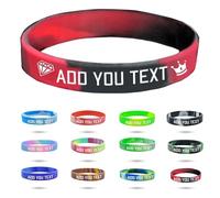 SOS Personalizada Silicona Pulsera Identificativa para Niños,1-500 Granel Personalizadas Grabar Nombre y Número de Teléfono Correa Niños Antiperdida Bandas