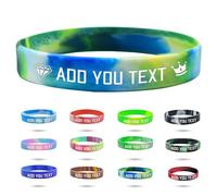 SOS Personalizada Silicona Pulsera Identificativa para Niños,1-500 Granel Personalizadas Grabar Nombre y Número de Teléfono Correa Niños Antiperdida Bandas