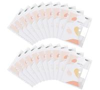 Sosayet Carpetas Plastico A4-20 PCS Sobres Plastico A4 con 11 Agujeros - Folders Transparentes A4 Reutilizable para Oficina, la Escuela y el Hogar (Blanco)