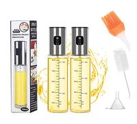 Sosayet Pulverizador Aceite, Spray Aceite Cocina 100ml, 2PCS Dispensador de Aceitera Vaporizador de Aceite de Oliva Para cocinar, asar, ensaladas, freír en el aire