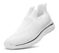 Sosenfer Slip ins Zapatos de Las Mujeres Slip on Zapatillas de Deporte cómodo Caminar Zapatos de ocio-BAISE-41