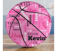 SosnSusn Balones de Baloncesto Personalizados con Nombre o Foto, Regalos para Noche de Seniors, Cumpleaños, Entrenadores y Amantes del Baloncesto (Color 8)