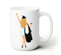SosnSusn Taza de Graduación Personalizada Clase 2026 para Ella, Hija, Mejor Amiga - Instituto, Universidad, Regalo de Graduación, Taza de Café 440ml