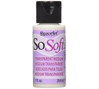 SoSoft tessuto tessuto acrilico Paint medium 1oz-trasparente