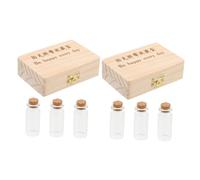 Sosoport 1 Juego Caja de Conservación de Cabello Cordón Umbilical de Primer Corte de Cabello Almacenamiento