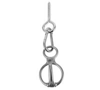 Sosoport 1 Juego De Arnés con Hebilla para Correa De Caballo Lazo De Amarre para Remolque Piezas para Remolque Cabestros Cadena Cuerda De Entrenamiento Arnés De Acero Inoxidable
