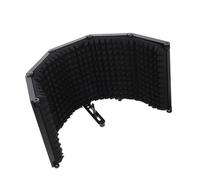 Sosoport 1 Juego Funda Aislante Micrófono Antiviento Plegable de Cubierta Absorbente de Sonido Estudio y Grabación Accesorio Micrófonos