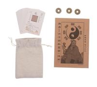 Sosoport 1 Juego I Ching Principiantes con Guía de Instrucciones y Monedas de Feng Shui Hexagramas Adivinación y Análisis Visual Detallado