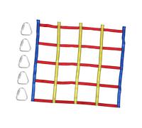 Sosoport 1 Juego Traje de Red de Escalada Suave Cuerda Neta Neto Juegos al Aire para Juguetes para al Aire Interior Red de Enredadera Juguetes para trepar poliéster