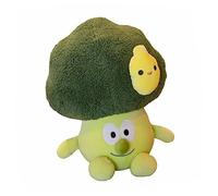 Sosoport 1 Pieza Muñeca De Coliflor Adorno del Hogar Muñeco De Peluche De Juguete Muñeca De Brócoli De Los Adorno De Muñeca Muñeco De Peluche Creativo Tejidos Elásticos