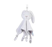 Sosoport 1 Toalla Calmante para Bebés Diseño de Conejo, Muñeca de Peluche y Seguro, Adecuado para Dormir y Consuelo de Acostarse