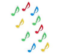 Sosoport 10 Piezas Clips de Partituras Musicales Colores Sujetapáginas para Libros Notas Musicales