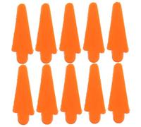 Sosoport 10piezas Almohadillas De Goma Para Saxofón Flauta y Clarinete Accesorios Fáciles De Instalar Que Protegen Las Teclas Del Instrumento Para y Diario