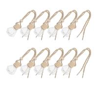 Sosoport 10piezas Ambientador Coche Rituals Botella Aceite Esencial Colgante Decoración De Interiores