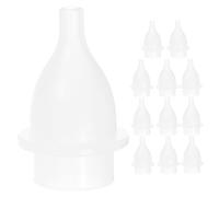 Sosoport 12piezas Limpiador De Mocos Puntas De Silicona Nasal Manual De Unidades Para Limpieza Nasal Artículos Esenciales Para Recién Nacidos y Pequeños