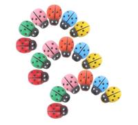 Sosoport 150 Piezas Mini Resin Ladybug Figurines Miniature Garden Ornaments For DIY Crafts and Microlandscape Decoration Small Resin Statues For Outdoor and Indoor Use Mixed Color