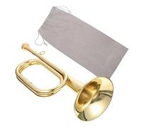 Sosoport 1Juego Caballería de Latón Principiantes con Bolsa de Transporte Instrumento Musical Profesional Bandas Escolares Orquestas