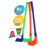 Sosoport 1Juego Juguete Educativo De Golf para Kit Deportivo De Golf De Plástico para Interior y Exterior El Desarrollo Físico y Mental Color Aleatorio