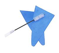 Sosoport 1Juego Paños Absorbentes Para Limpieza De Instrumentos De Limpiador De Flauta Saxofón y Incluye Cepillo Para Orificios