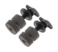 Sosoport 2 Juegos Soporte de Plástico de Fieltro y Tornillo de Compatible con Diversos Tipos Baterías Ligero y Duradero