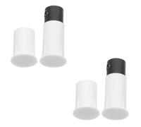 Sosoport 2 Pares De Alarma Inteligentes Para Puertas Y Ventanas Timbre Magnético Para Puerta De Garaje Alarmas De Tiendas Interruptor Magnético De Láminas