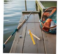 Sosoport 2 Piezas Fish Hook Tying Device Compact Aluminum and Knot Tool For Fast Precise Hook Binding Portable Fishing Accessory For Saltwater and Freshwater Use