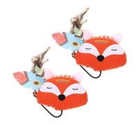 Sosoport 2 Piezas Gato de Peluche Juguetes para Gatos pequeños Mascota Soporte de cucú Peluches hurón Juguetes para la del Gato Juguete para Gatito Felpa