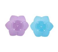Sosoport 2 Piezas Jaboneras de Silicona Resistentes con Drenaje Rápido para Baño y Cocina Diseño Portátil y Duradero Accesorios Prácticos para Mantener Jabón Seco y Limpio