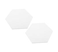 Sosoport 2 Piezas Paneles de Absorción Acústica y Aislamiento para Pared Paneles Hexagonales de Insonorización para Estudios de Grabación para Salas de Conferencias