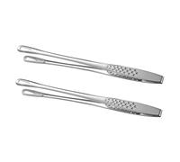 Sosoport 2 piezas Pinzas de Cocina Inoxidable de Japonés para Barbacoa para Servir Pescado y Filete Resistentes al Calor y Antioxidantes Uso Hogar y