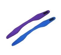 Sosoport 2 piezas Protector Orejas Natación Ajustable Neopreno Diadema para Adultos Piscina y Yoga Púrpura y Azul