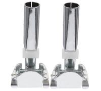 Sosoport 2 Piezas Recambio para Mango de Fregona de Metal Clip de Sujeción Resistente y Ligero Adaptador Fregona Duradero para Uso Doméstico y Comercial Paquete