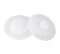 Sosoport 2 piezas Tapón de Silicona para Botellas Grande y Pequeñas Accesorios de Sellado Prueba de Derrames para Botellas de Barrigón Fáciles de Instalar Material Duradero y Ligero
