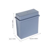 Sosoport 2 piezas Unidades Soporte para de Plástico Resistente con Rack para Tinción y Almacenamiento de Muestras para Laboratorio Científico Adecuado para Experimentos y Control Preciso