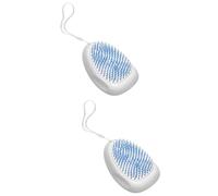 Sosoport 2 Uds Peine Perro Cepillo Para Deshedding Cepillo Más Pulidor Gato Caniche Cepillo De Pelo Cepillo De Aseo Para Perros Cepillo De Muda Para Perros Cepillo De Pelo Para Perros