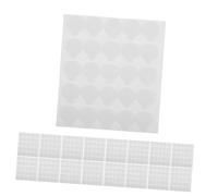 Sosoport 200 Piezas Cinta Doble Cara Transparente Fuerte Adhesión Reutilizables y Removibles Almohadillas Montaje para Decoración Hogar Oficina Fiesta